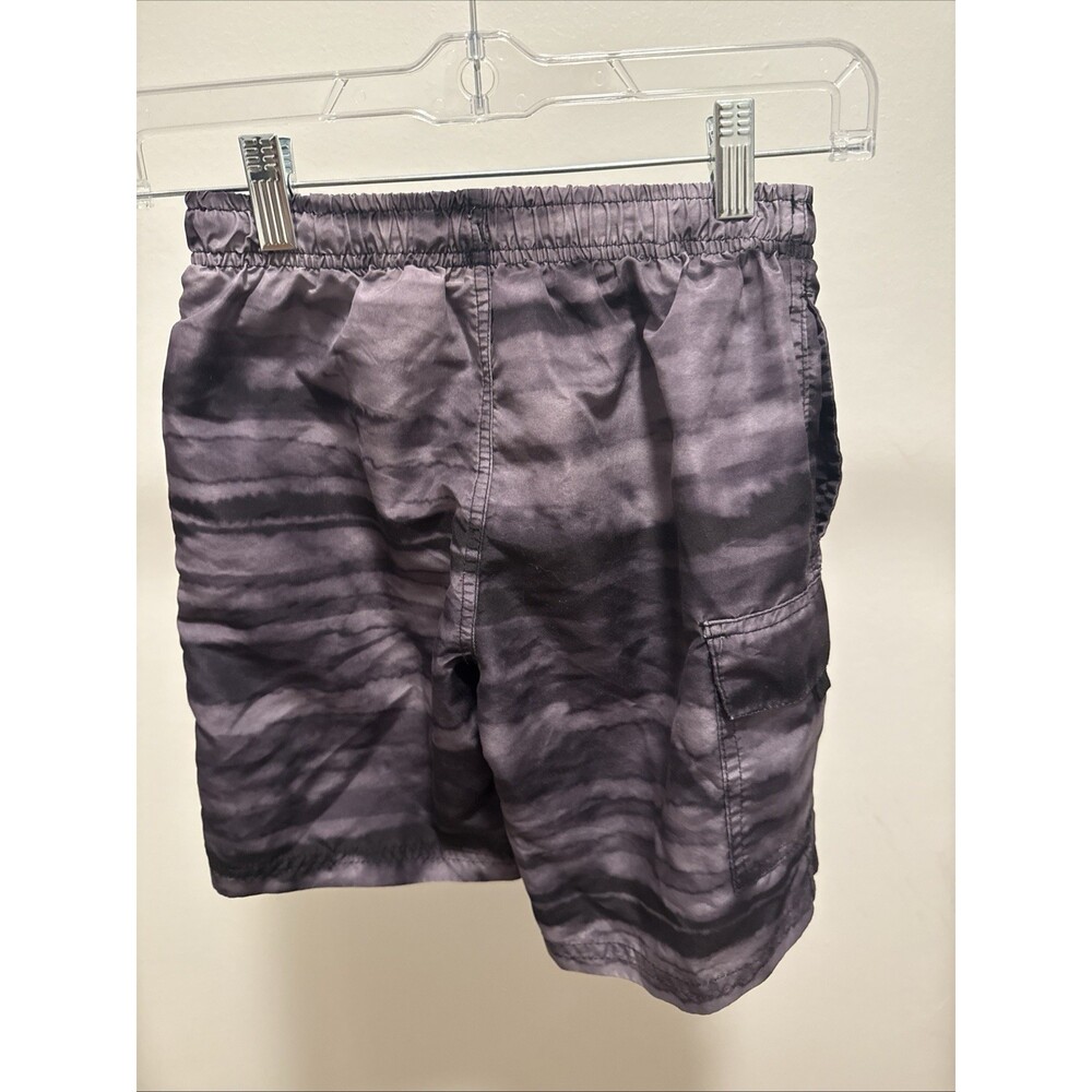 Boys Grey Striped Hue Swim Shorts Size Xl Nbn Gear - Picture 3 of 3